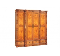 Шкаф четырехдверный Windsor (Cognac)