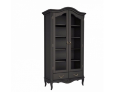 Шкаф книжный Прованс (Black) 